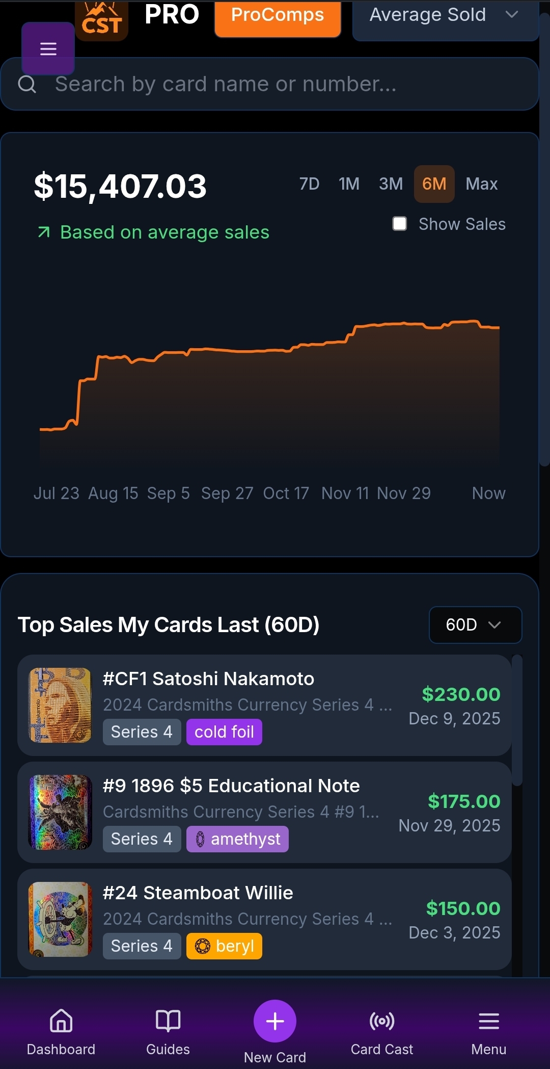 CollectShareTrade - Trading Card Platform